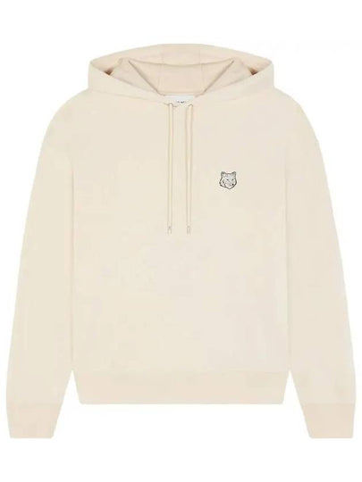 Bold Fox Head Patch Oversize Hoodie Beige - MAISON KITSUNE - BALAAN 2