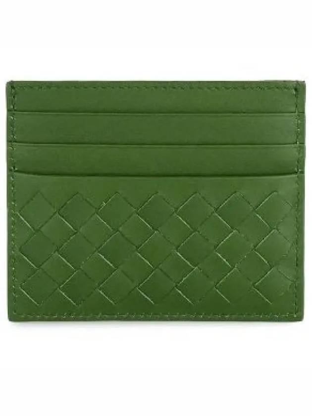 Intrecciato Classic Card Wallet Green - BOTTEGA VENETA - BALAAN 2