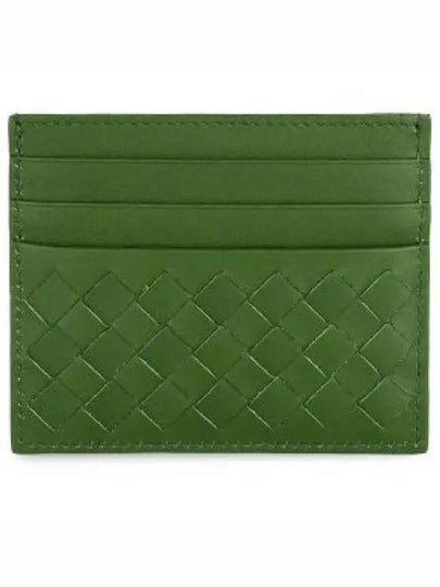 Intrecciato Classic Card Wallet Green - BOTTEGA VENETA - BALAAN 2