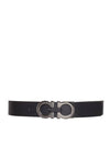 Leather Belt 678783 476361 Black - SALVATORE FERRAGAMO - BALAAN 1