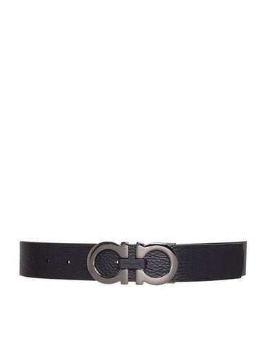 Leather Belt 678783 476361 Black - SALVATORE FERRAGAMO - BALAAN 1