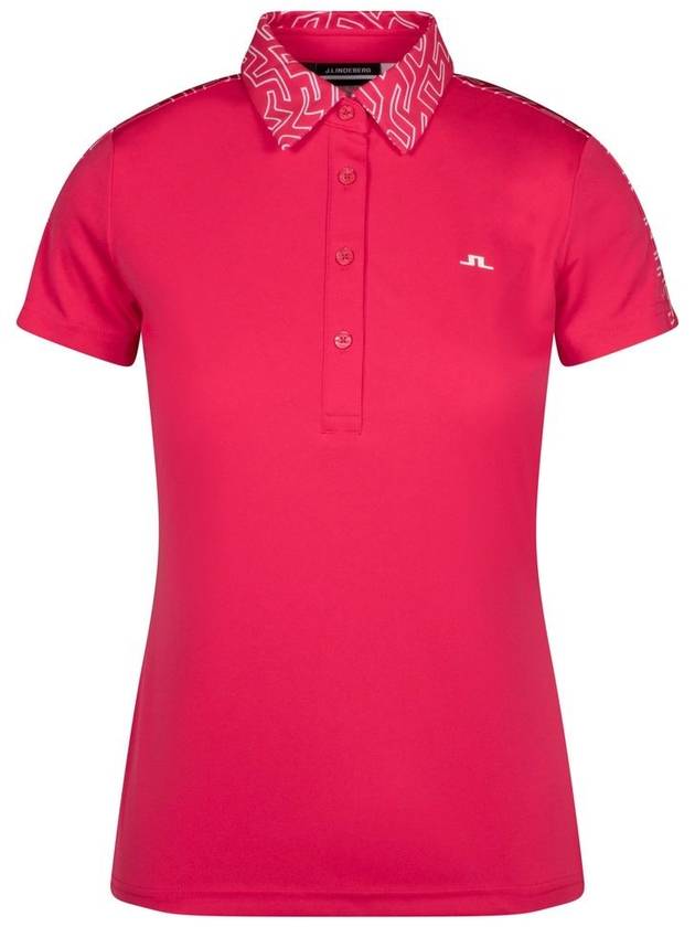 Golf Women's Cara Polo Shirt Pink - J.LINDEBERG - BALAAN 2