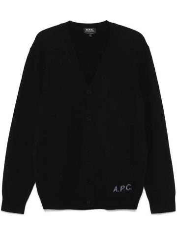 Kenny Merino Wool Cardigan Black - A.P.C. - BALAAN 1