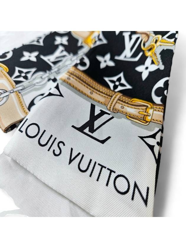 Monogram Confidential Bandeau Scarf Black - LOUIS VUITTON - BALAAN 7