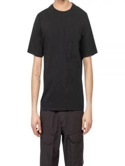 20/1 Jersey Pocket Short Sleeve T-Shirt Black - CP COMPANY - BALAAN 2