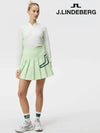 Women's Naomi Pleated Skirt Green - J.LINDEBERG - BALAAN 2