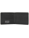 Stitched Leather Bifold Half Wallet Black - MAISON MARGIELA - BALAAN 5