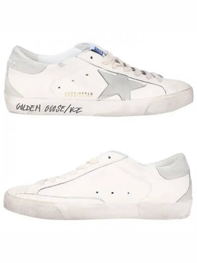 Super Star Suede Leather Low Top Sneaker White - GOLDEN GOOSE - BALAAN 2