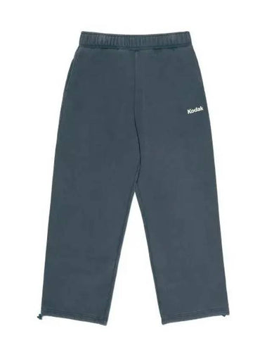 KODAK Rainbow Semi Overfit Snow Washing Brushed String Jogger Pants NAVY - KODO - BALAAN 1