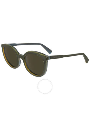 Longchamp Green Oval Ladies Sunglasses LO739S 310 50 - LONGCHAMP - BALAAN 1