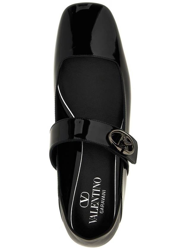 Valentino Garavani Valentino Garavani 'Vlogo Locker' Ballet Flats - VALENTINO - BALAAN 4