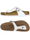 Gizeh Regular Fit Flip Flop White - BIRKENSTOCK - BALAAN 1