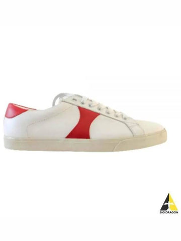 328073032 Tri Amb Sneakers White Red 27WR 19S - CELINE - BALAAN 1