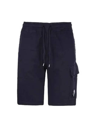 Shorts Lens Banding Cargo Training Short Pants Black - CP COMPANY - BALAAN 1