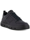 Street 720 Leather Low Top Sneakers Black - ECCO - BALAAN 2