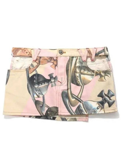 23 Cut Out Foam H Line Skirt Pink - VIVIENNE WESTWOOD - BALAAN 2