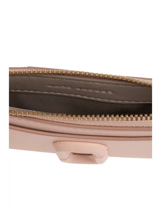 Marc Jacobs Leather Wallet ‘The J Marc’, Women's, Pink - MARC JACOBS - BALAAN 2