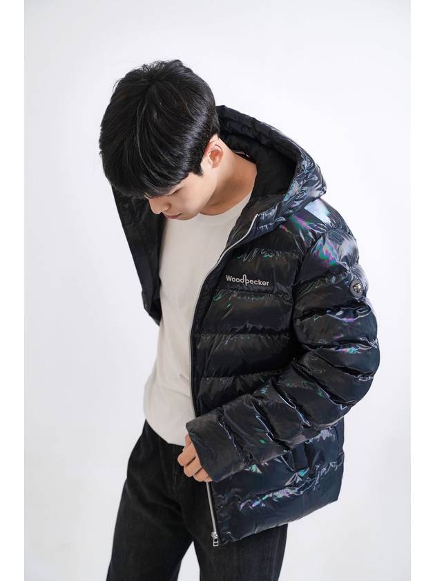 Men's Sparrow Raven Black Lightweight Padding Men's Sparrow Raven Black Light Jacket WPM004RB22 - WOODPECKER - BALAAN 6