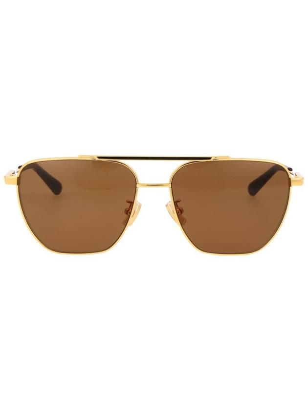 Square Metal Sunglasses B0070716282 - BOTTEGA VENETA - BALAAN 2