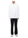 EKD Cotton Jersey Hoodie White - BURBERRY - BALAAN 4