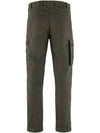 Men's Vidda Pro Regular Fit Track Pants Deep Forest - FJALL RAVEN - BALAAN 3