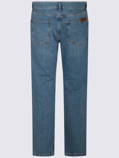 Moschino Blue Cotton Denim Jeans - MOSCHINO - BALAAN 2