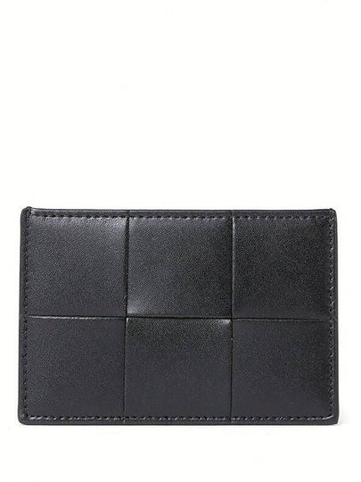 Intrecciato Cassette Card Wallet Black - BOTTEGA VENETA - BALAAN 2