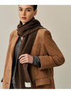 Mini Wool Knit Muffler Brown - WHITE PROJECT - BALAAN 2