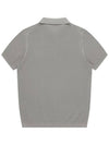 Short Sleeve Knit Top grey - SOLEW - BALAAN 3