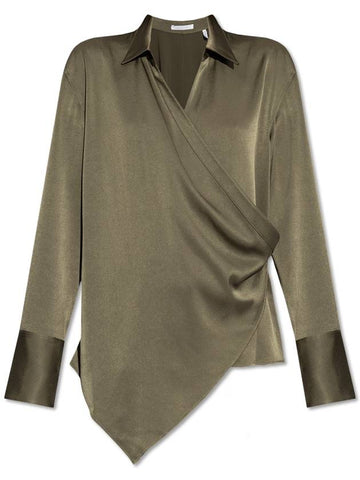 Helmut Lang Loose-fit Shirt, Women's, Green - HELMUT LANG - BALAAN 1