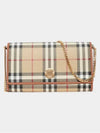 Vintage Check Chain Mini Cross Bag Archive Beige - BURBERRY - BALAAN 4