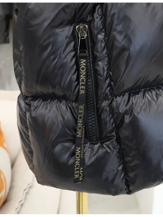 LUZULE down vest black 0 - MONCLER - BALAAN 5