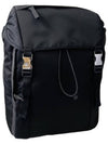 Triangle Logo Tesuto Nylon Backpack Black - PRADA - BALAAN 3