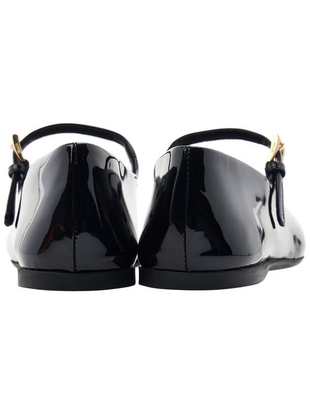 Patent Leather Ballerinas Black - PRADA - BALAAN 5