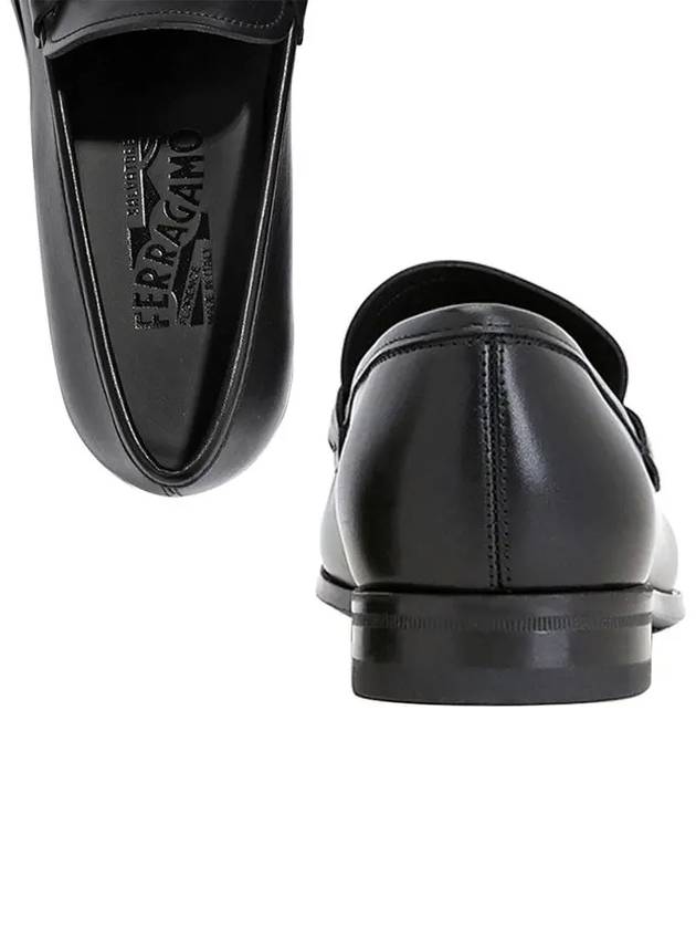 Chris Gancini Reversible Loafers Black - SALVATORE FERRAGAMO - BALAAN 4