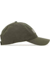 Embroid Logo Ball Cap Green - GANNI - BALAAN 3