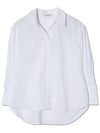 RinkleFree Open Collar Shirt White - LESEIZIEME - BALAAN 8