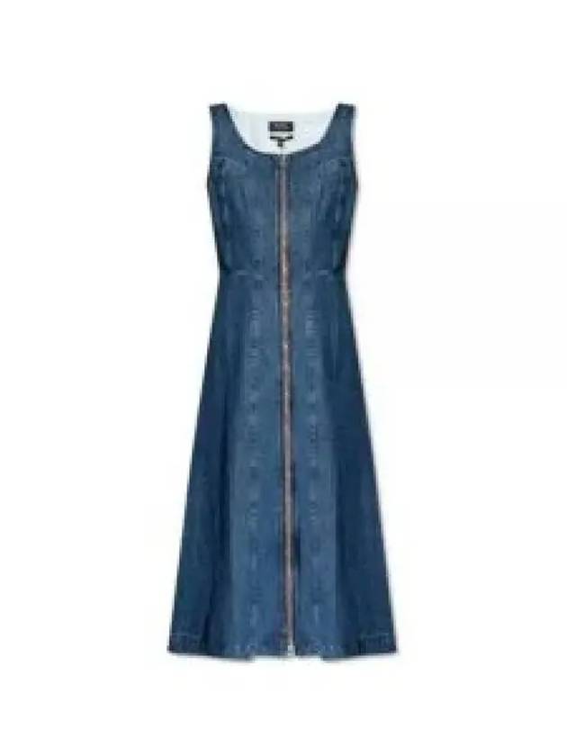 Ally Long Dress Stonewash Indigo - A.P.C. - BALAAN 2