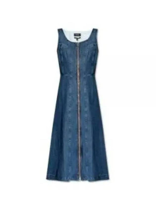 Ally Long Dress Stonewash Indigo - A.P.C. - BALAAN 2