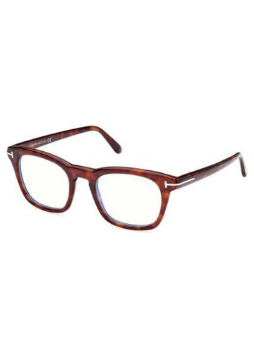 Sunglasses FT5870 B 054 RED HAVANA - TOM FORD - BALAAN 1