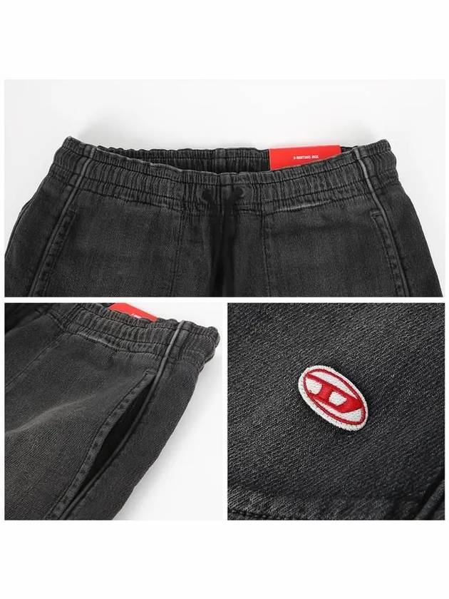 D Martians Track Jeans Black - DIESEL - BALAAN 6