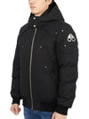 Ballistic Hooded Down Bomber Padding Black - MOOSE KNUCKLES - BALAAN 6