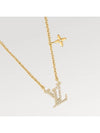 LV Iconic Crystal Necklace Gold - LOUIS VUITTON - BALAAN 2