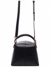 Women's T Case Leather Micro Messenger Bag Black - TOD'S - BALAAN 5