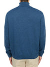 Fox Head Patch Turtleneck Knit Top Sapphire - MAISON KITSUNE - BALAAN 5