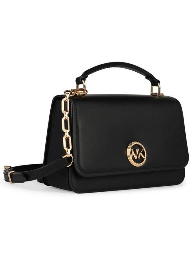 Michael Kors Medium 'Delancey' Black Leather Bag - MICHAEL KORS - BALAAN 2