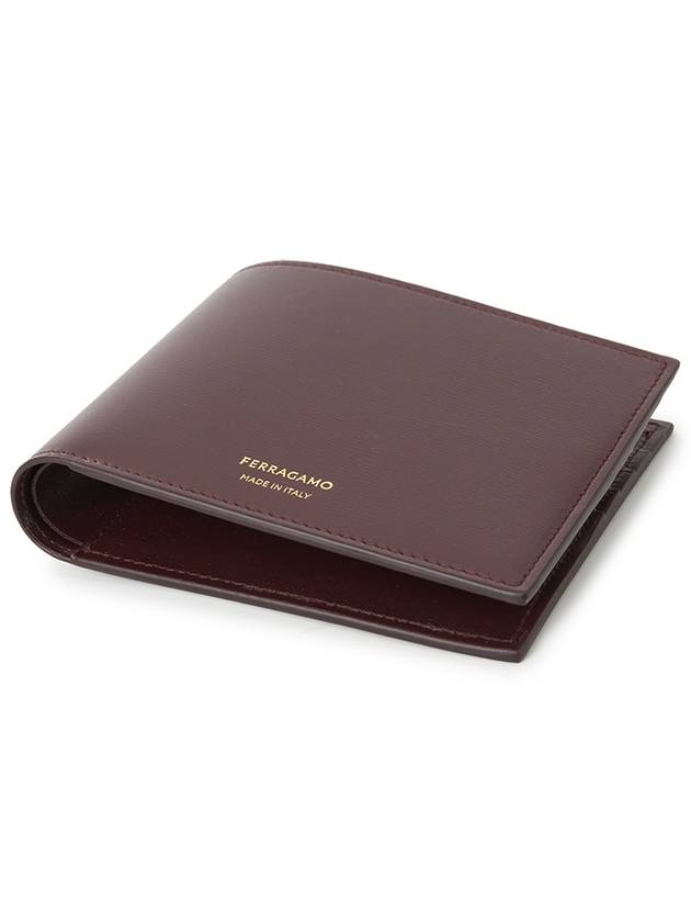 Ferragamo men's half wallet 66 1328 DARK BAROL 0771958 - SALVATORE FERRAGAMO - BALAAN 3