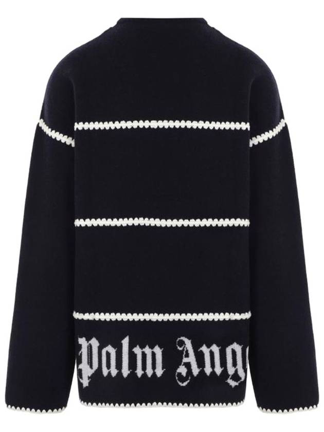 Hooded Sweatshirt PMHE048E23KNI001 4603 - PALM ANGELS - BALAAN 3