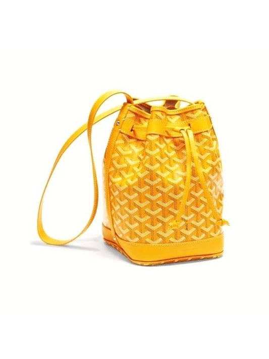 Petit Flow Bucket Bag Yellow - GOYARD - BALAAN 1