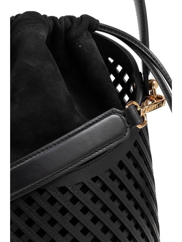 Etro Shoulder Bag Saturno Medium Type Bucket, Women's, Black - ETRO - BALAAN 6